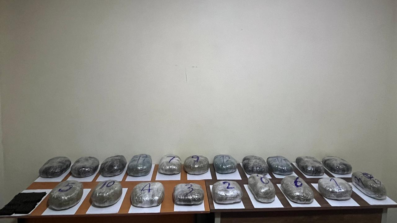 İrandan narkotik keçirilməsinin qarşısı alındı
